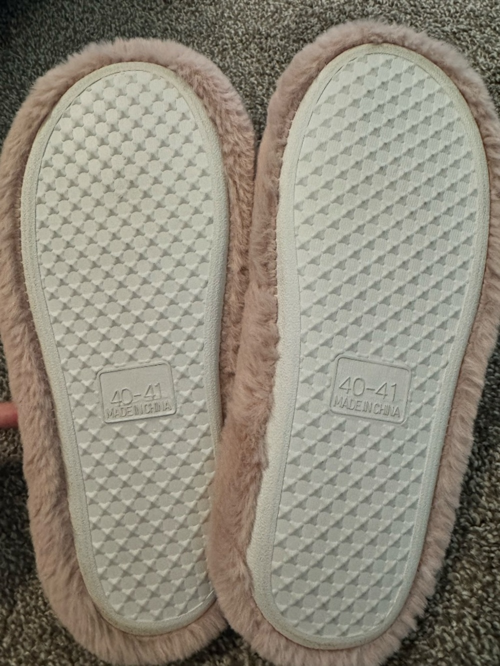 Pink Open Toe Slippers - Picture 6 of 6